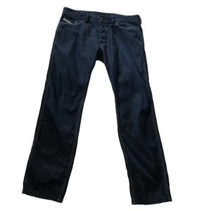 Diesel Men's Jeans Dughan Straight 33 X 32 Dark Wash